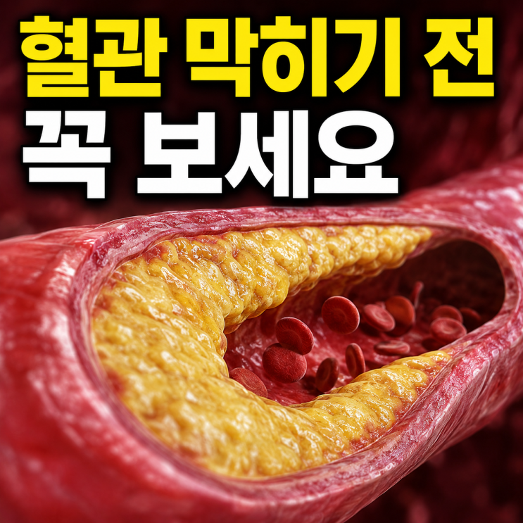 "나만 알고 싶은 비결" 끈적한 피 맑게 거르는 콜레스테롤 특효약 4가지