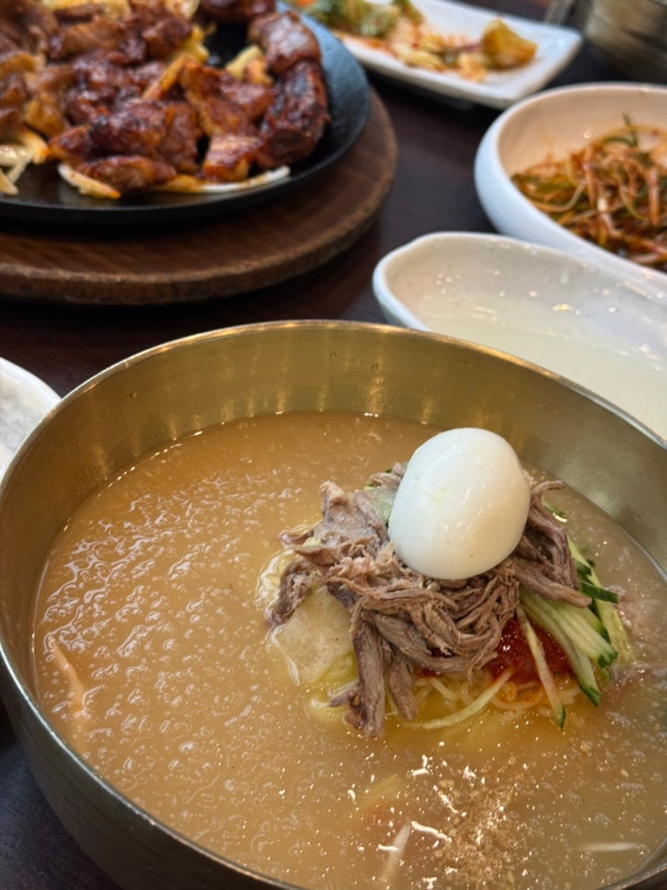  부산 센텀 맛집 식당3선 센텀점 : 점심특선 돼지갈비 물밀면 내돈내산 솔직후기