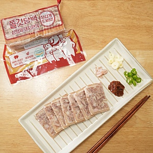 혼술안주 야식추천! 잡내 없는 돼지고기 돼지머리 편육! 삼형제고기