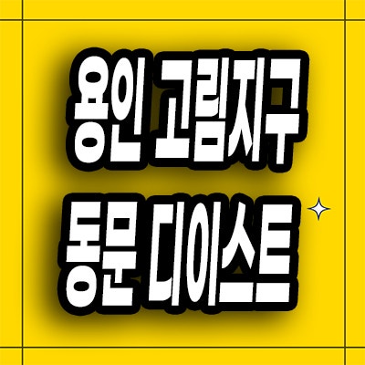  용인 고림지구 동문건설 아파트 고림동 동문디이스트 분양가 선착순