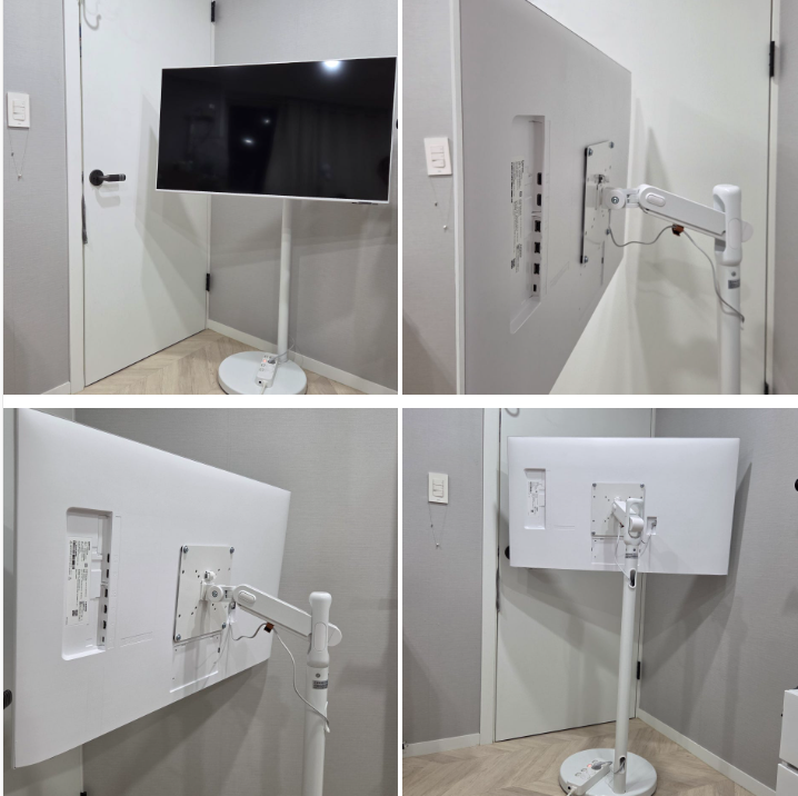 [쇼핑]삼텐바이미 M7 43인치 삼성 스마트모니터 LS43FM701 4K 무빙스탠드 패키지/내돈내산 후기