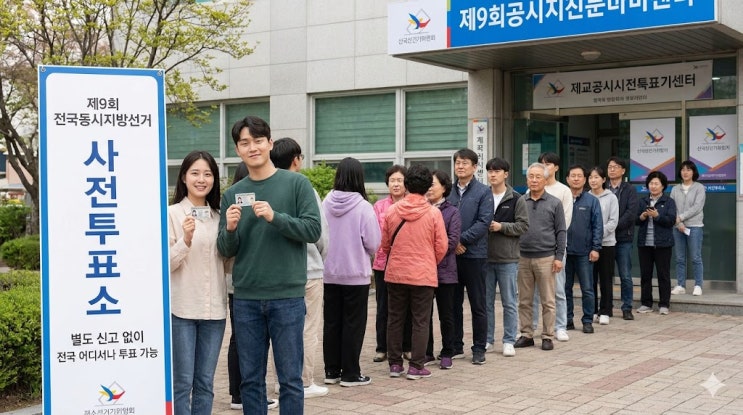 2026 <b>지방선거 사전</b>투표 기간·시간·준비물 및 모바일 신분증