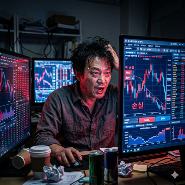  코스피 전체 상장 종목의 82% 이상이 하락 다 돈버는 건 아니다.