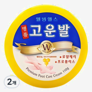  고운발 명품 풋크림 110g 2개 - 각질케어부터 보습까지 한번에