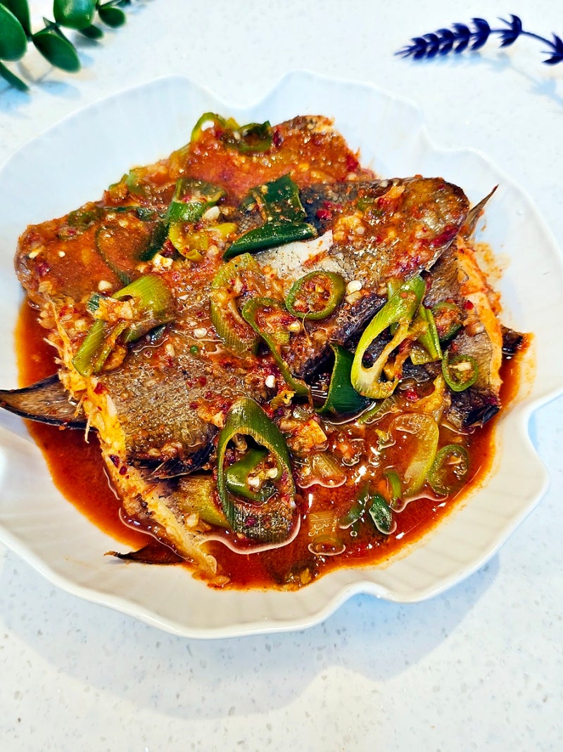 서대찜 양념 레시피 박대조림 만드는 법