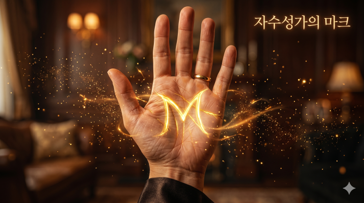  M자 손금 삼지창 손금, 내 손바닥에 이 선이 있다면 오늘 당장 사업을 시작하십시오 (타고난 부자 관상 팩트)