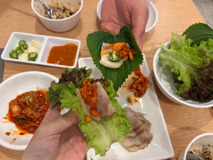 [청라 보쌈 맛집] 보쌈이 무한리필인 신가네 칼국수육 / 가성비 좋음!