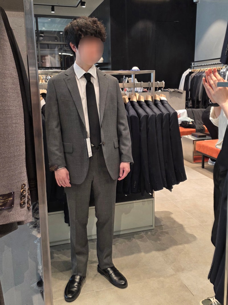 직계가족 결혼식 여름 남자 하객룩 BON 정장 후기