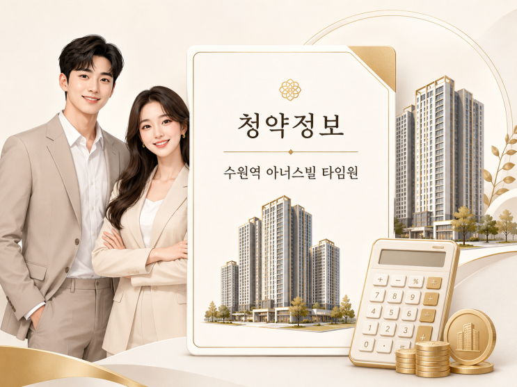  수원역 아너스빌 타임원 청약 완전분석 | 분양가·일정·자격 한 번에 정리