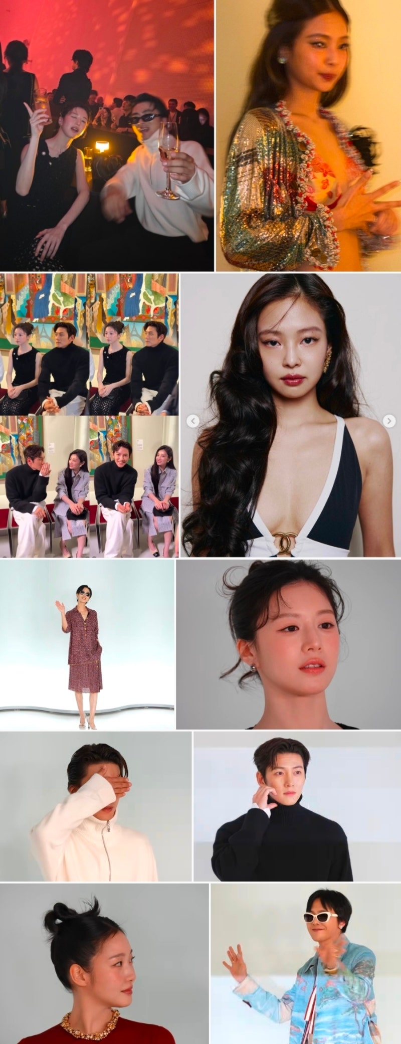 Go Youn-jung and Koo Kyo-hwan's Real-Life Chemistry Explodes... Stars Gathered at the Chanel Seoul Show