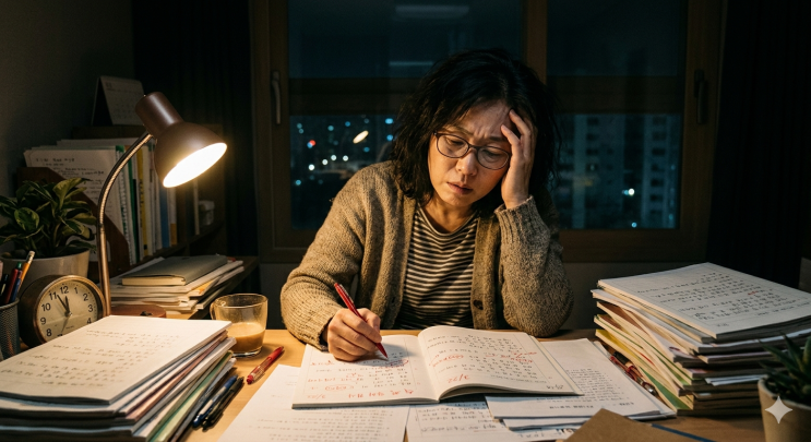  학원숙제관리, 수기로 하면 한계가 옵니다. 어나더클래스로 시스템 잡는 법