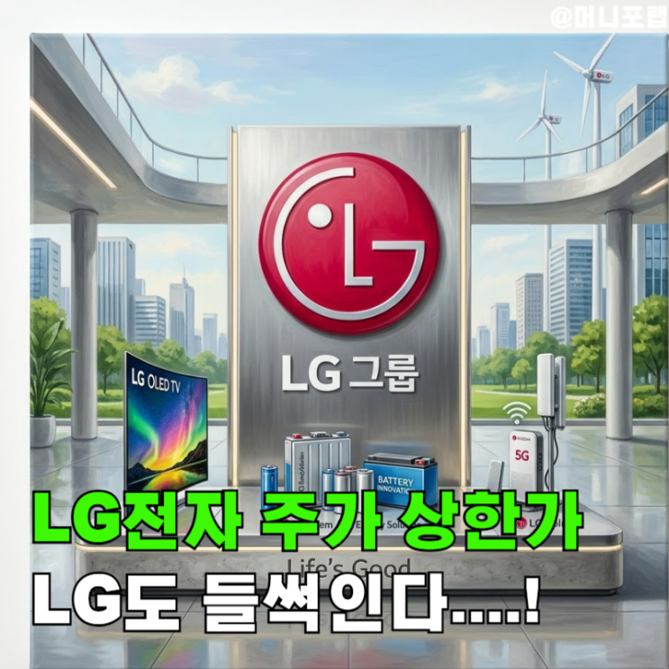  LG전자 주가 상한가, "엔비디아 엘지그룹 깐부회동" 소식
