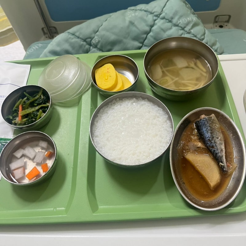5월 말 급성장염 입원 병원밥후기,, (용인 강남병원)