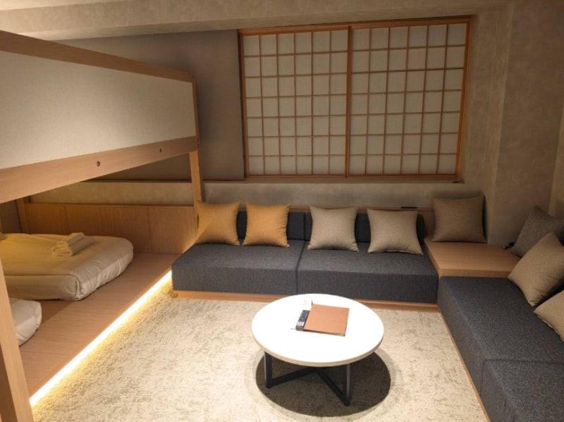 도쿄 5명 가족여행 숙소 추천 Hitsumugi Motoasakusa 후기