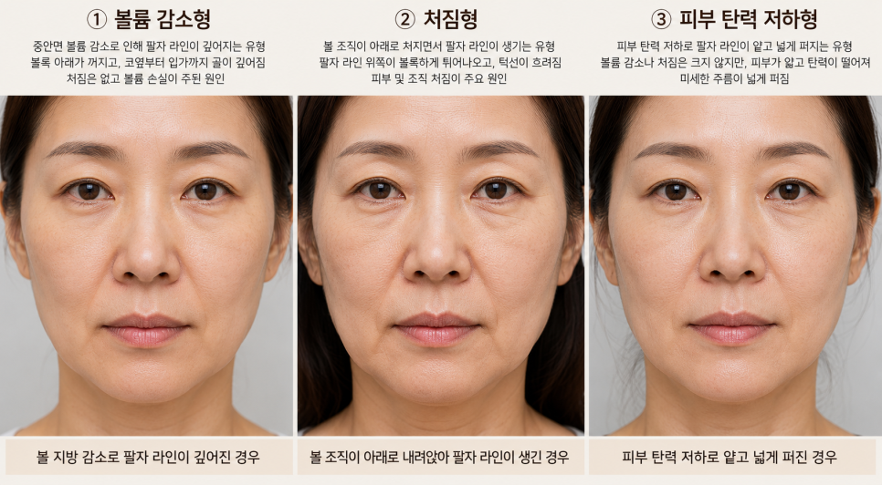 양주 피부과, 팔자주름 필러가 필요한 경우와 아닌 경우 대표 이미지