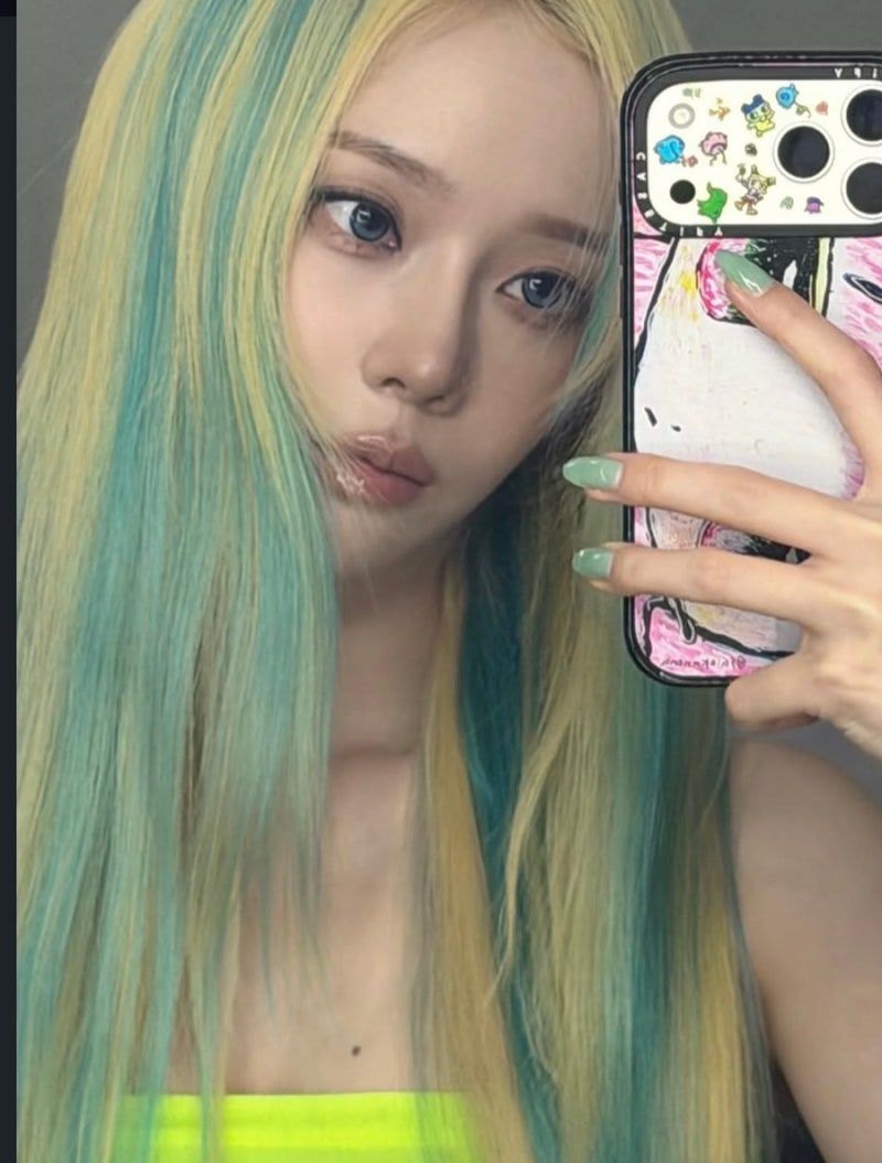 에스파 윈터 레모네이드 비주얼 화제! 금발에 민트 포인트까지 역대급 변신