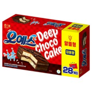  해태제과 오예스 28p 840g 대용량 - 부드러운 쿠키와 크림의 하모니