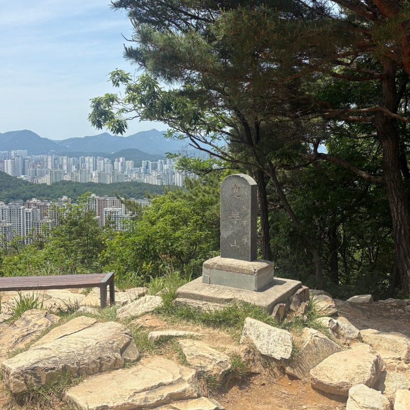 대전 도솔산 등산 정상 최단코스 (내원사 코스)