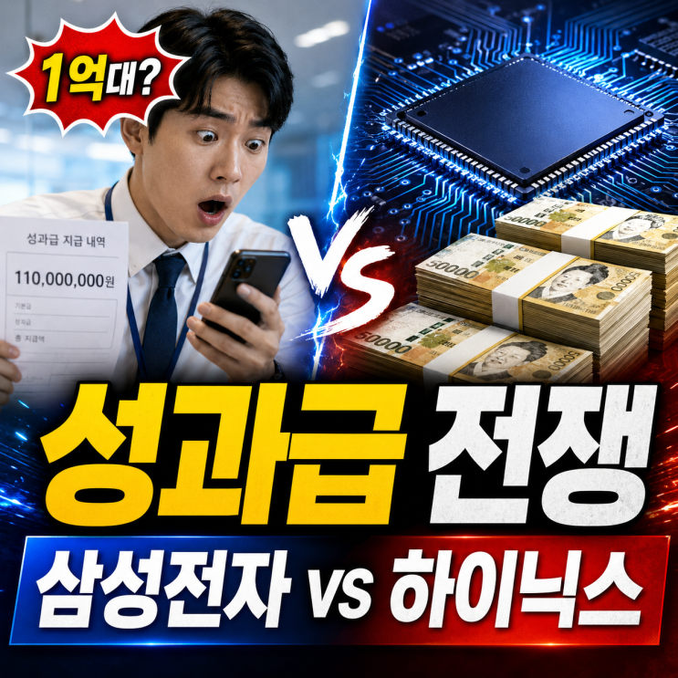  삼성전자·하이닉스 성과급 터지더니… 진짜 얼마 받는지 봤더니
