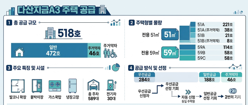 남양주 다산지금A3 통합공공임대주택 입주자 모집공고 자격조건 및 공급일정 총정리
