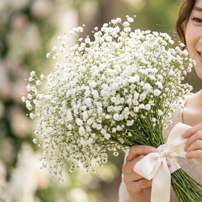  안개꽃 꽃말 드라이플라워 만들기 오래 보관하는 방법