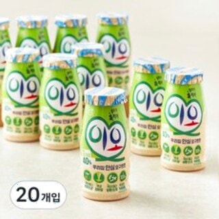  이오 요구르트 80ml 10개입 2팩 - 하루 상쾌한 시작