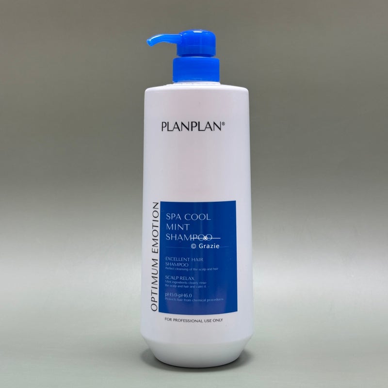 플랑플랑 스파 쿨 민트 샴푸 1000ml 두피열감해소 약산성