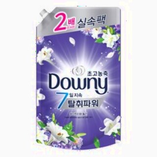  다우니 초고농축 화이트티와 릴리 리필 1.6L - 7일 지속 탈취파워