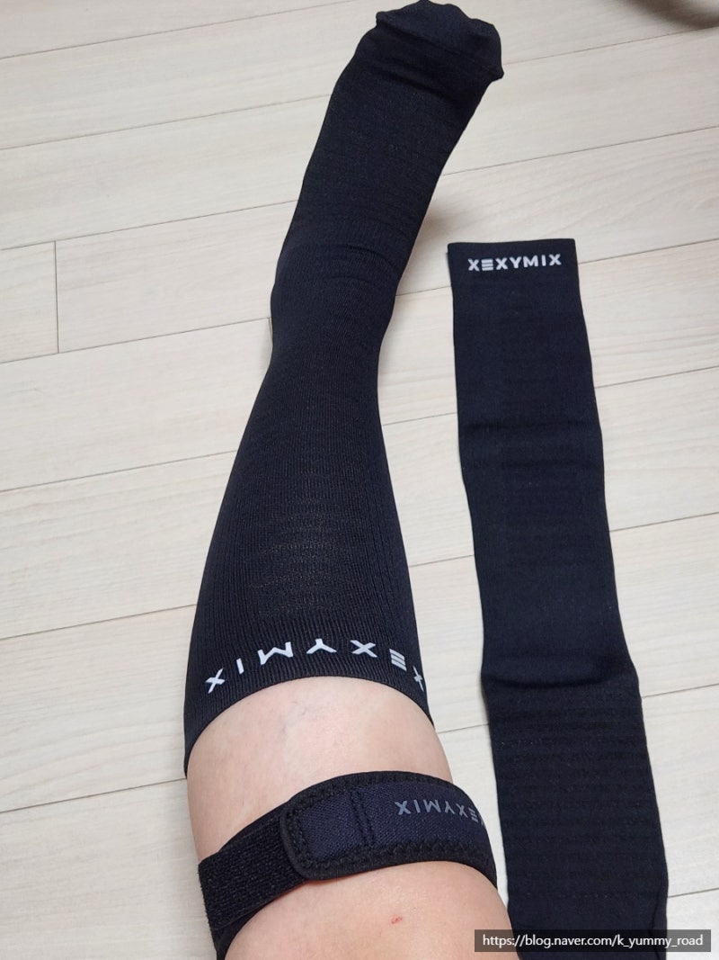 [내돈내산/젝시믹스] 강한맛 마라톤 D-1, 양말부터 무릎보호대까지 풀세팅 완료!