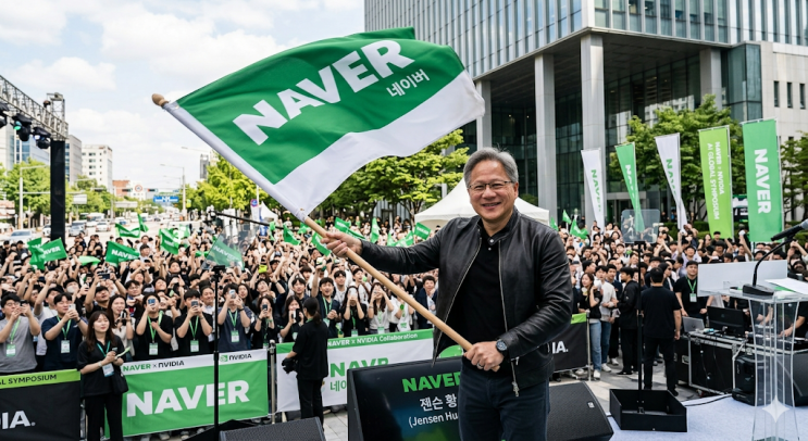 <b>젠슨황</b> 기대감에 난리난 네이버 주가, 지금이라도 타야 할까?
