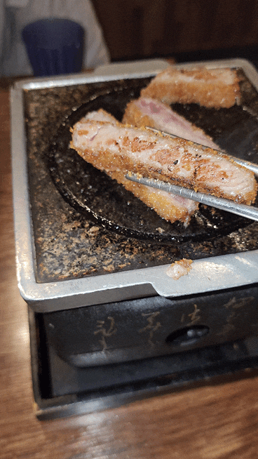  후라토식당 동탄레이크꼬모점, 레이크꼬모 맛집 규카츠 직접 구워먹는 재미