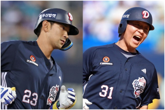 <b>두산</b>, 이틀 연속 <b>역전 만루포</b>… 24년 만의 KBO 진기록 작성