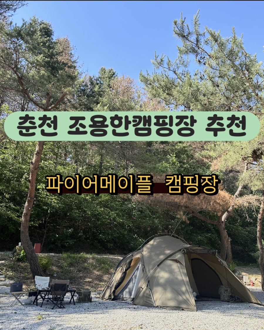 파이어메이플캠핑장 사진