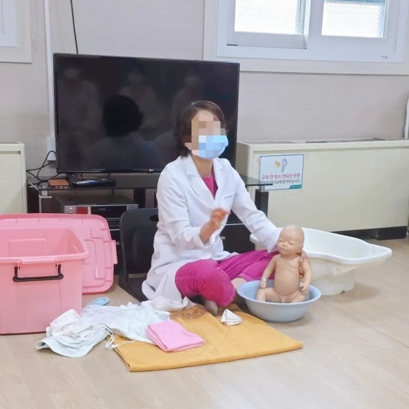 [조리원3일차] 순천 현대여성병원 산후조리원 3층 A룸 후기(신생아 목욕교육, 전신마사지 15만....