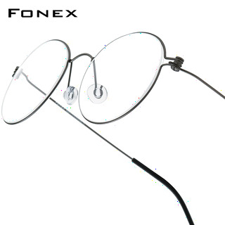  FONEX B 티타늄 안경테 - 남성 브랜드 디자인 프리미엄 초경량