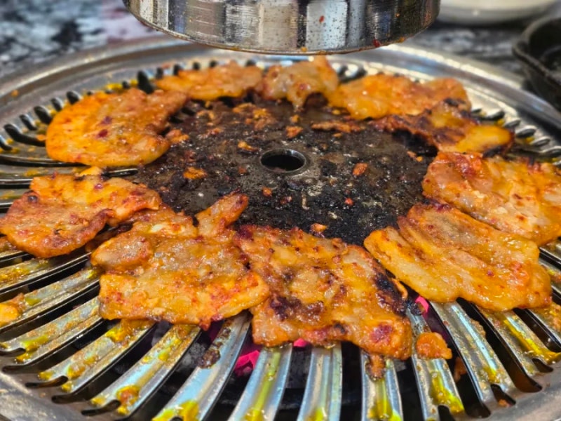 율동공원 맛집 홍천화로구이 분당점 화로구이와 열무국수 후기
