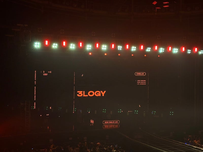 2026 CNBLUE LIVE '3LOGY' 씨엔블루 콘서트 후기