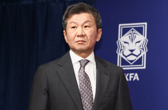 충격!! 정몽규 한국 <b>축구 협회 회장</b> 전격 사퇴!!