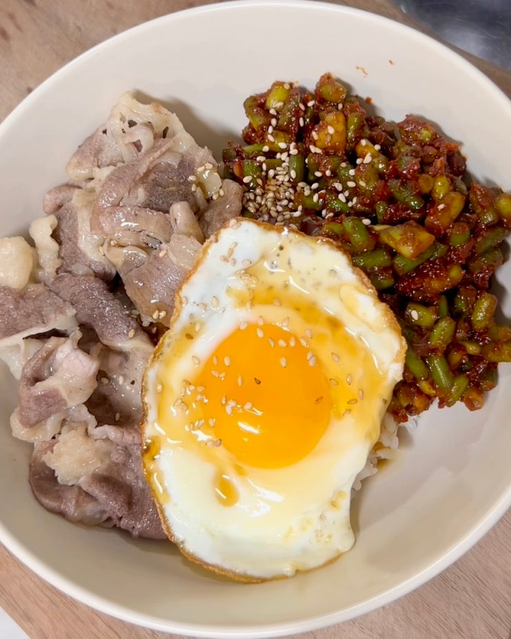  마늘쫑 비빔밥 레시피 간단한 한그릇요리 추천