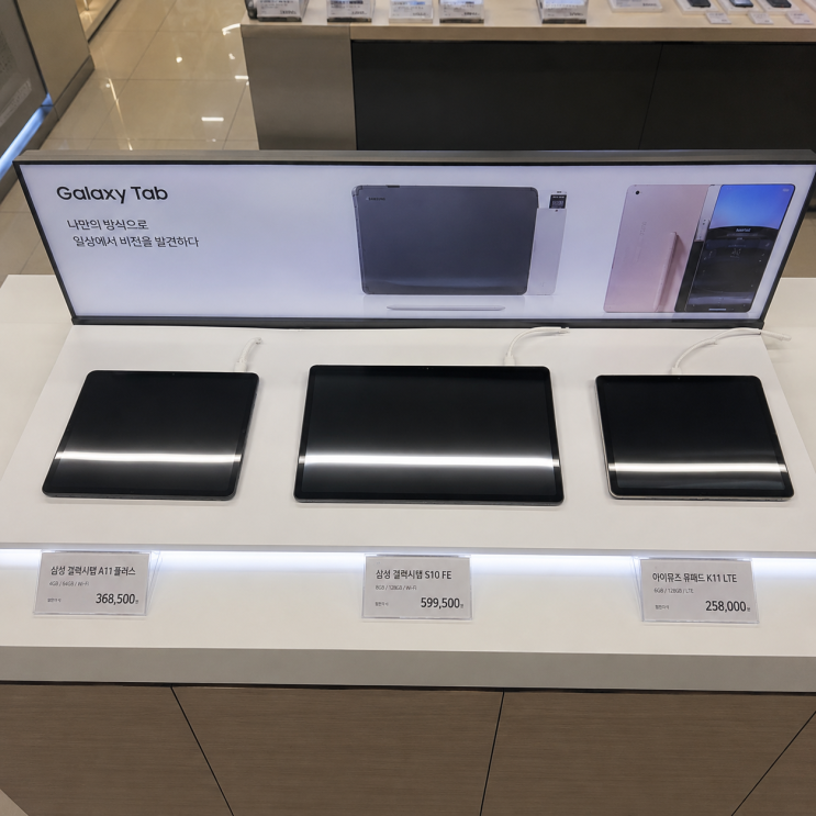  가성비 태블릿 PC 추천, 비싼 거 샀다가 후회하고 바꾼 목적별 3종 비교