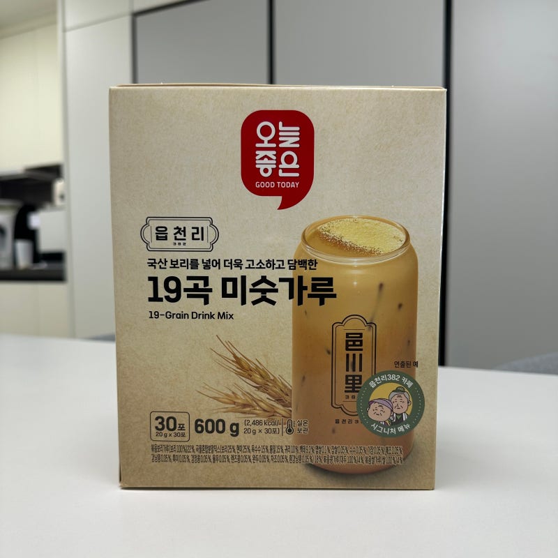 읍천리 미숫가루 추천 롯데마트 오늘좋은 19곡 미숫가루 후기