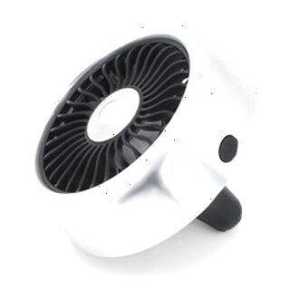  디지지 LED 써큘레이터 차량용 선풍기 DG205 실버 - 360도 회전 쿨링