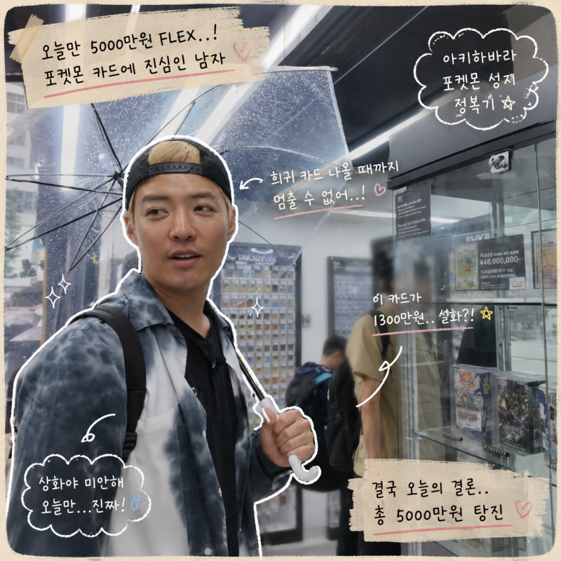 강남, 日서 포켓몬카드 5000만 탕진…강남 기습 고백 “상화야 미안하다