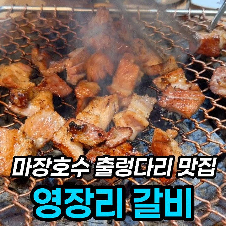  마장호수 맛집 영장리갈비, 갈비 한상 8만원 후기 출렁다리 코스까지 정리