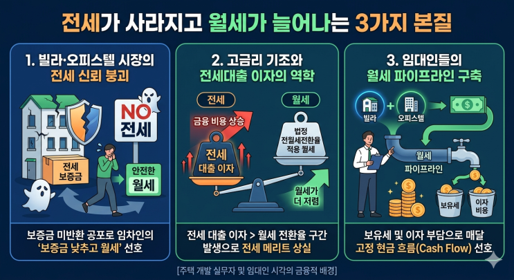 서울 임대차 70%가 월세? 전세 종말 시대의 임차인 생존 전략