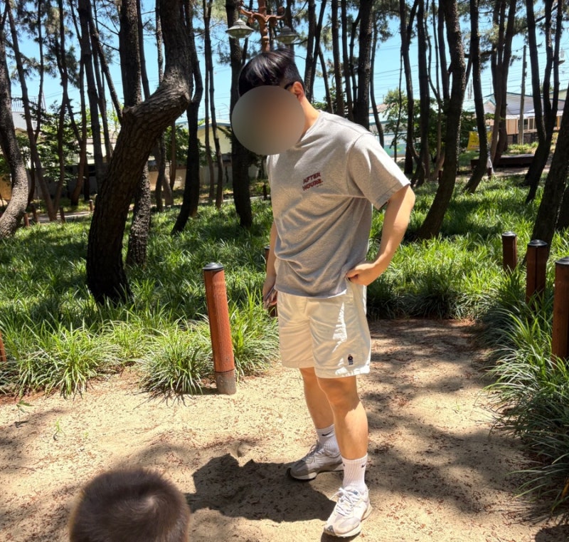 남자 데일리룩 후아유 캐주얼 코디 반바지