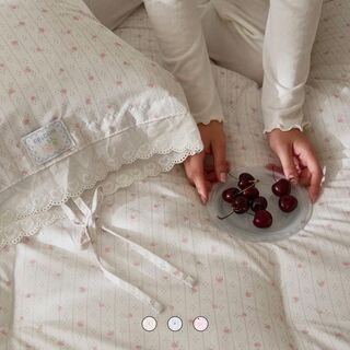  로지아일렛 레이스 차렵이불세트 - 사계절 부드러운 홈텍스처