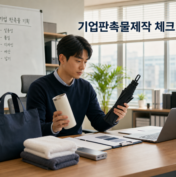  기업판촉물제작, 담당자가 자주 놓치는 5가지