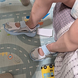 4살 아이 여름 운동화 고민 끝ㅣ키즈샌들 휠라키즈 레인저코어 블루 내돈내산 솔직 후기