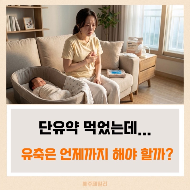 단유약 처방받고 유축은 언제까지 해야 할까? 단유 과정 총정리